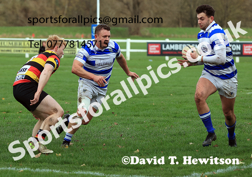 Tynedale v Harrogate, Tynedale Park, Corbridge.   Photo: David T. Hewitson/Sports for All Pics